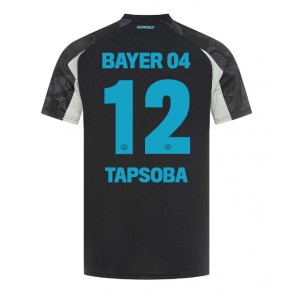 Bayer Leverkusen Edmond Tapsoba #12 Rezervni Dres 2024-25 Kratak Rukavima